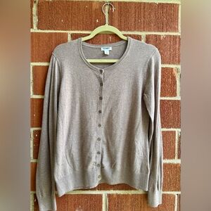 Old Navy Heather Brown Size Medium Button Up Cardigan